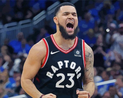 Fred Vanvleet Basketballer Paint By Number