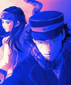 Golden Kamuy Illustration Paint By Numbers