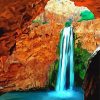 Havasu Falls Art Paint By Numbers