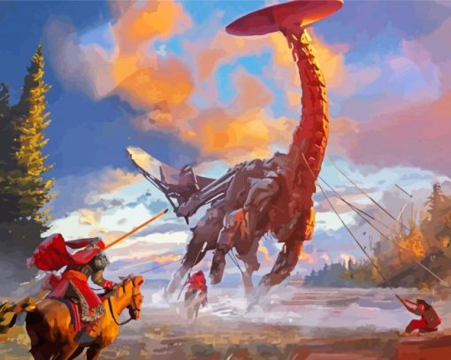 Horizon Zero Tallneck Paint By Number
