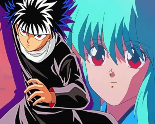 Manga Anime Yu Yu Hakusho Paint By Number