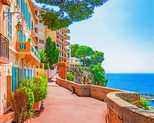 Monte Carlo Monaco Paint By Number