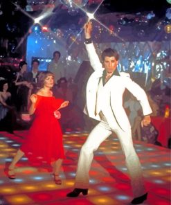 Saturday Night Fever Movie Paint By Number