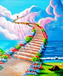 Stairs To Heaven Paint By Number