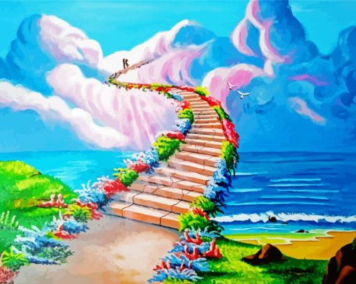 Stairs To Heaven Paint By Number