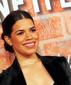 The American Actress America Ferrera Paint By Number