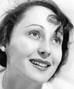 The beautiful Actress Luise Rainer Paint By Numbers