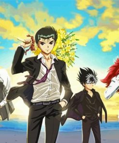 Yu Yu Hakusho Manga Anime Paint By Number