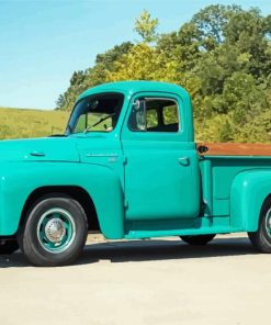 55 International Pickup Paint By Number