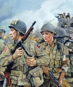 82nd Airborne Paint By Numbers