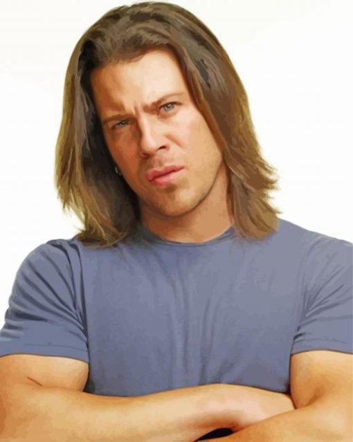 Actor Christian Kane Paint By Number