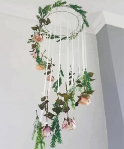 Aesthetic Hanging Flower Paint By Number