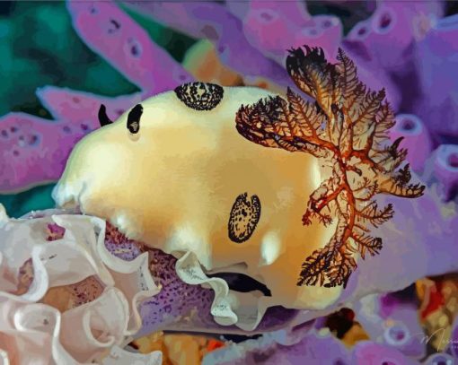 Aesthetic Sea Slug Animal Paint By Numbers