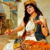 Algerian Girl Paint By Number