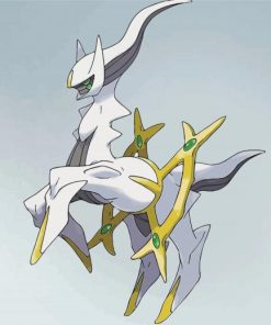 Arceus Pokemon Paint By Numbers