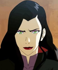 Asami Sato Anime Character Paint By Numbers