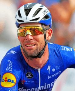 Athlete Mark Cavendish Paint By Numbers