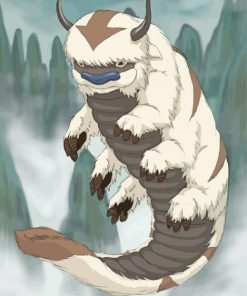 Avatar Appa Paint By Numbers