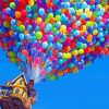 Beautiful Up Balloons Paint By Numbers