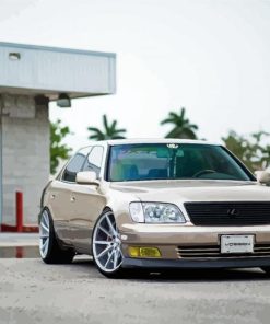 Beige Lexus Ls400 Paint By Numbers