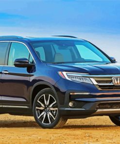 Black Honda Pilot Paint By Numbers