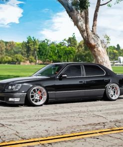 Black Lexus Ls400 Paint By Numbers