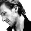 Black And White Ralph Fiennes Side Profile Paint By Numbers