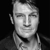 Black And White Nathan Fillion Paint By Number