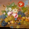 Blumenstillleben By Franz Xaver Petter Paint By Number