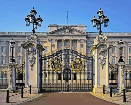 Buckingham Palace Paint By Numbers