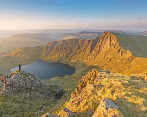 Cadair Idris Mountain Paint By Number