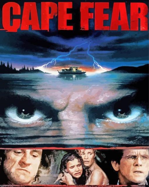 Cape Fear Poster Paint By Numbers