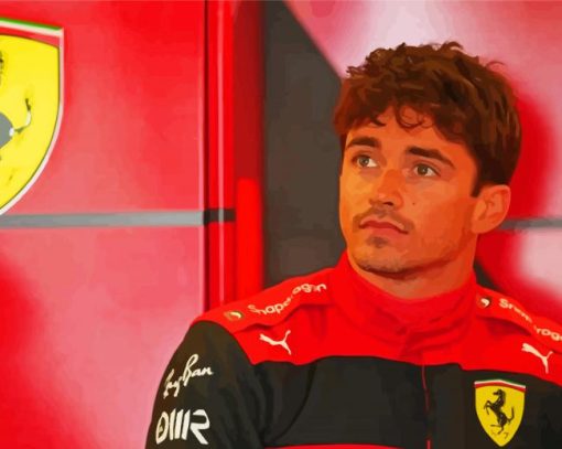 Charles Leclerc Paint By Numbers