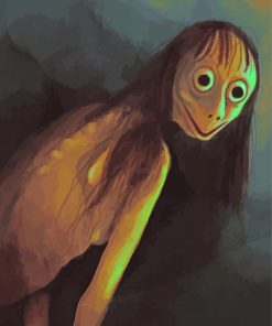 Creepy Momo Paint By Numbers