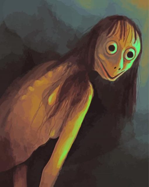 Creepy Momo Paint By Numbers