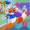 Daisy And Donald Duck Paint By Numbers