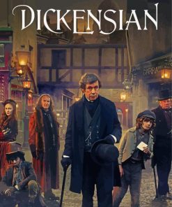 Dickensian Illustration Paint By Number