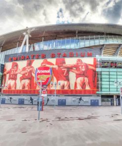 Emirates Stadium Paint By Number