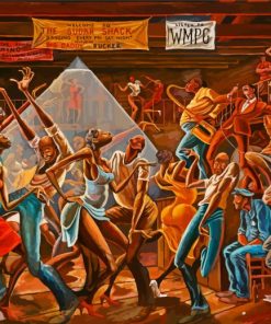 Ernie Barnes Paint By Numbers