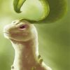 Fantasy Chikorita Species Paint By Numbers