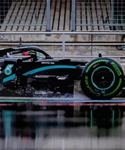 Formula 1 Mercedes Paint By Number