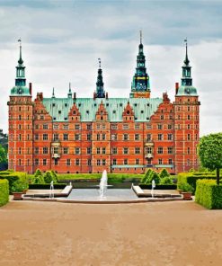 Frederiksborg Castle Paint By Numbers