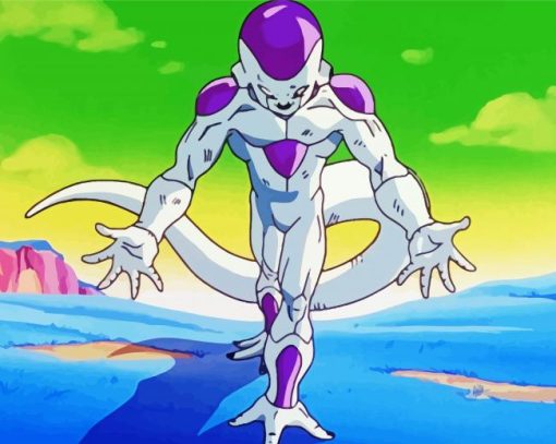 Frieza Dragon Ball Z Paint By Numbers