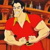 Gaston Beauty And The Beast Paint By Numbers