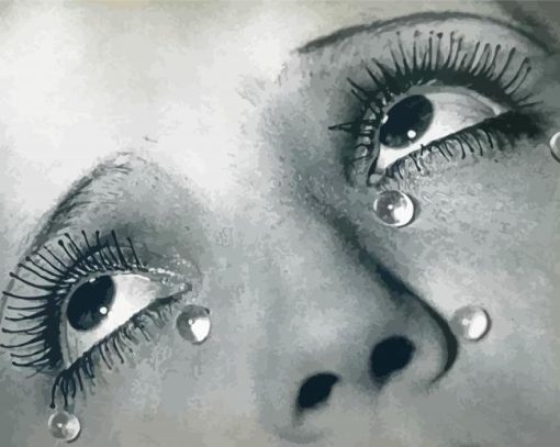 Glass Tears Man Ray Paint By Numbers