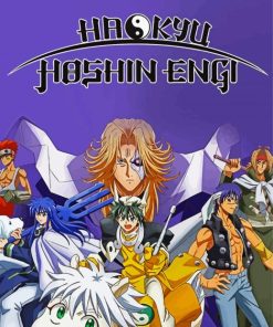 Hakyu Hoshin Engi Anime poster Paint By Numbers