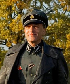 Hans Landa Movie Character Paint By Numbers