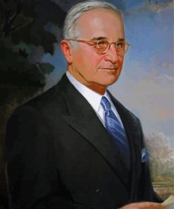 Harry S Truman Paint By Numbers