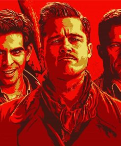 Illustration Inglourious Basterds Paint By Numbers