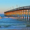 Isle Beach Fishing Pier Paint By Numbers